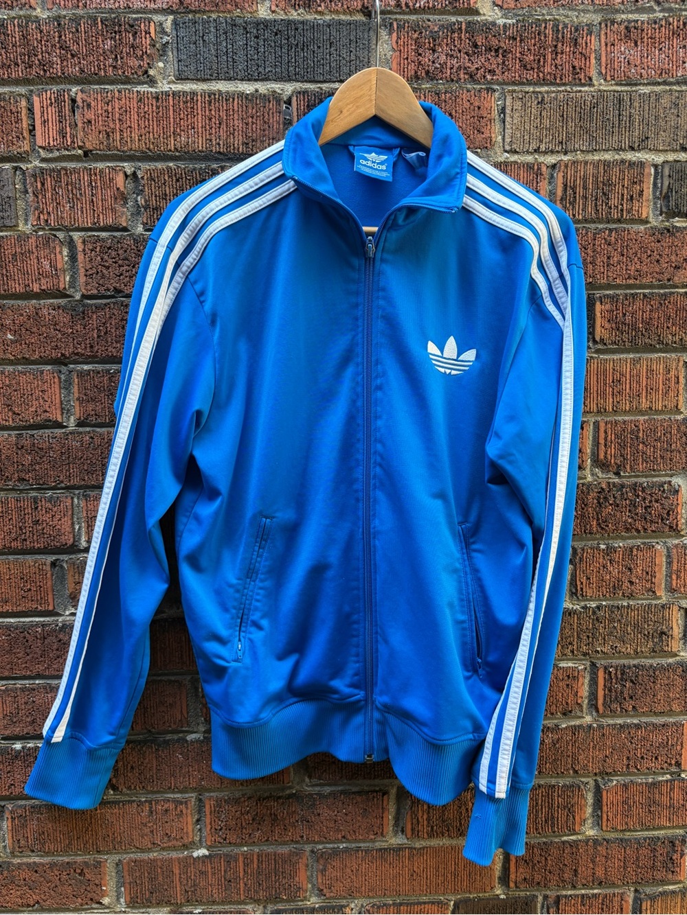 Adidas Originals Firebird Track Jacket Bluebird & White - Small